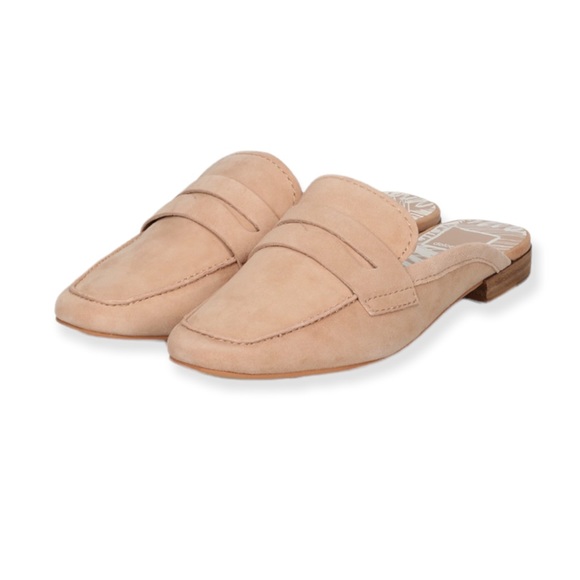 Dolce Vita Shoes - Dolce Vita Cybil Beige Slip On Loafers—9.5